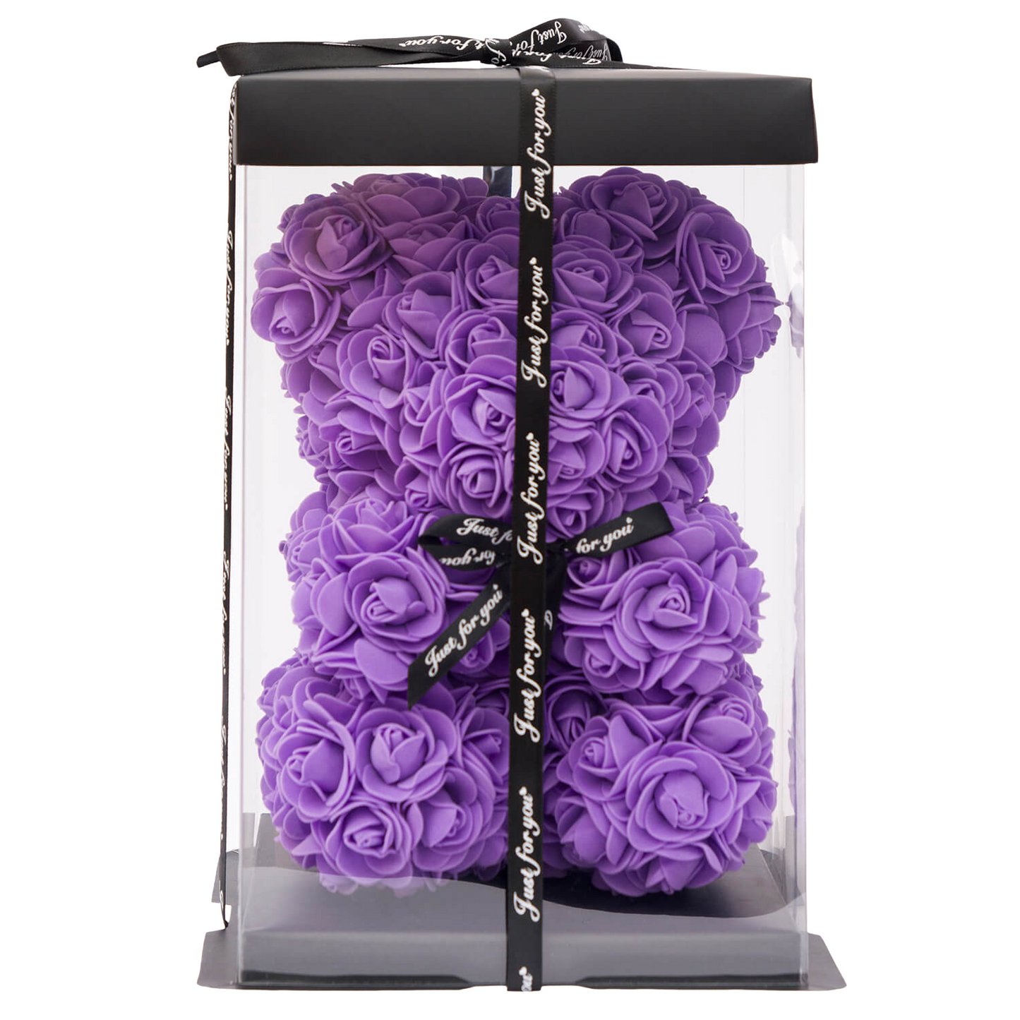 Purple bear of roses